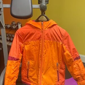 Lands' End Kids Orange and Red Jacket